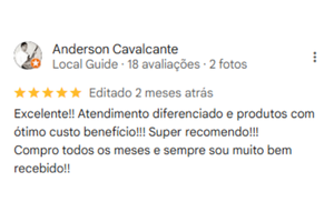 Avaliação de cliente 3