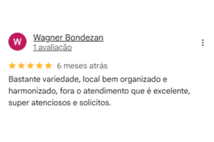 Avaliação de cliente 4